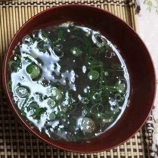 もずくスープ